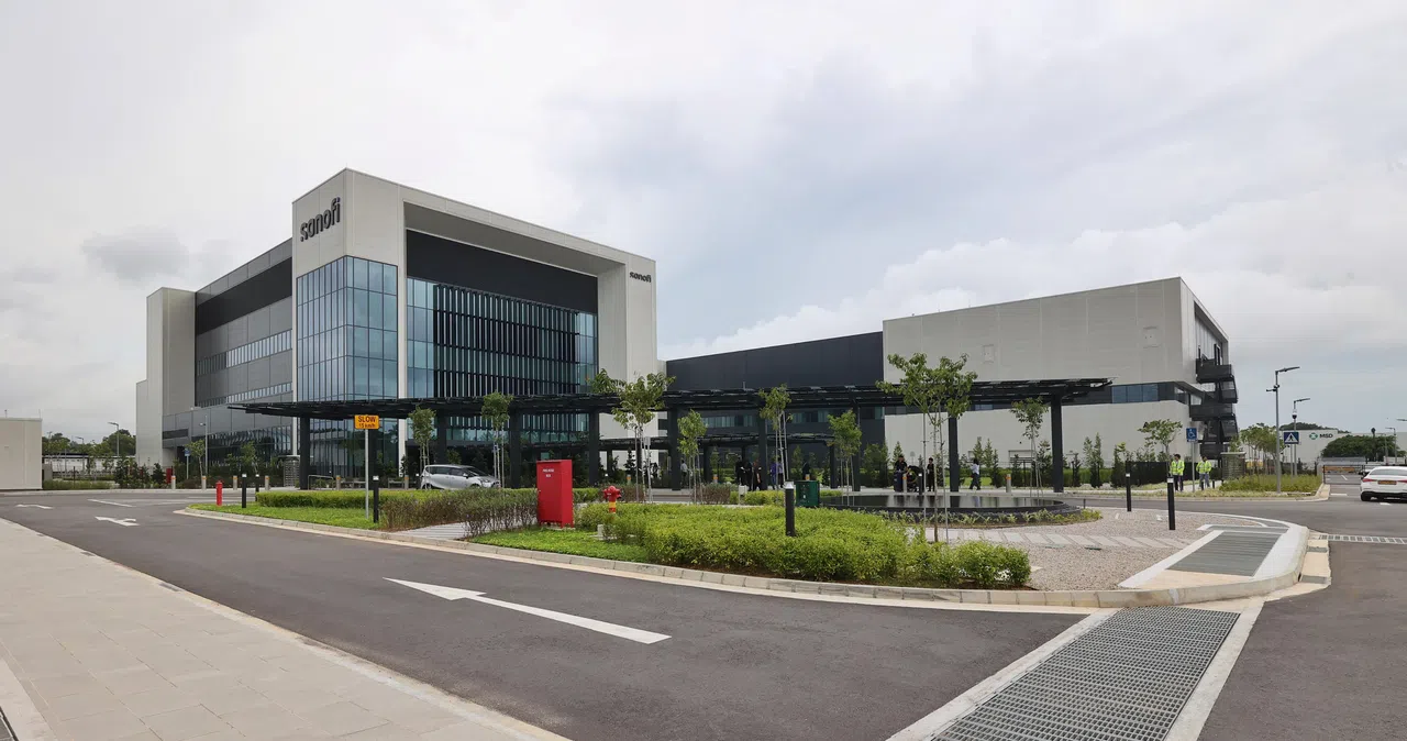 法国制药公司赛诺菲在本地设立的新一代制药设施“Modulus”，位于大士生物医药园区内。它将于2026年中全面投入运营。（唐家鸿摄）