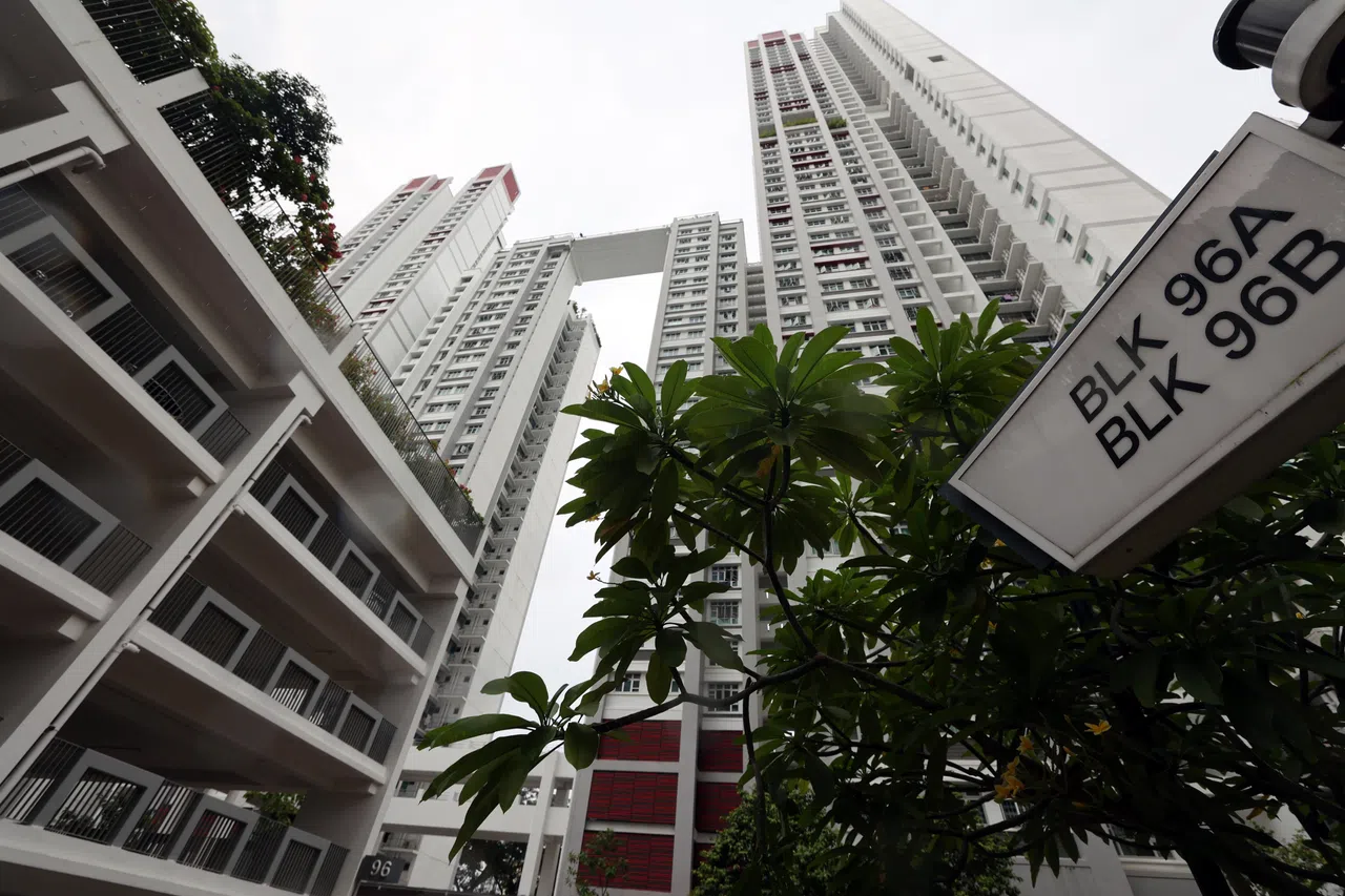 组屋转售市场在农历七月结束后再转活跃。（邝启聪摄）