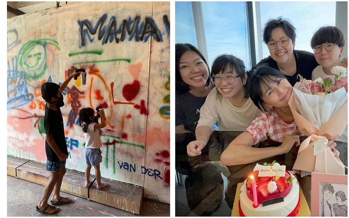 孙燕姿分享家人和好友的照片。（取自IG）