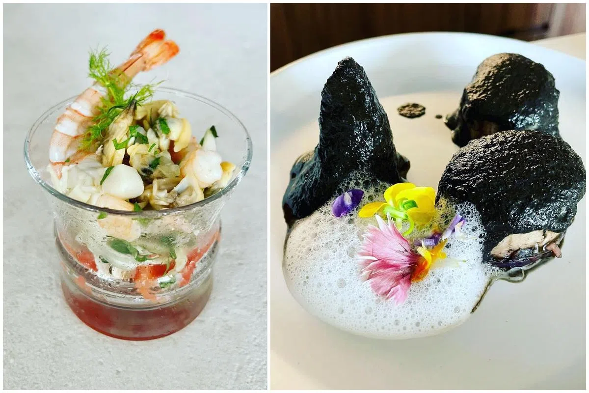 李国豪擅长和风地中海式料理。（图/Kai Dining）