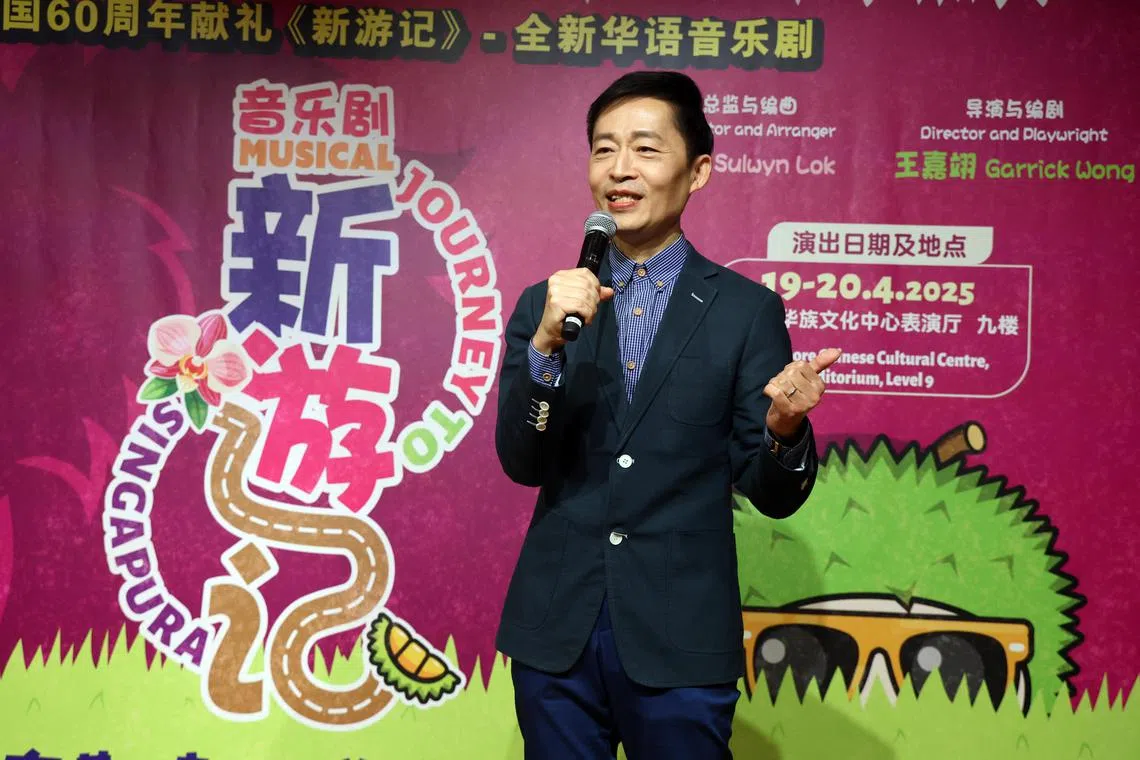 梁文福称《新游记》为其创作方面的全新出发。（邝启聪摄）
