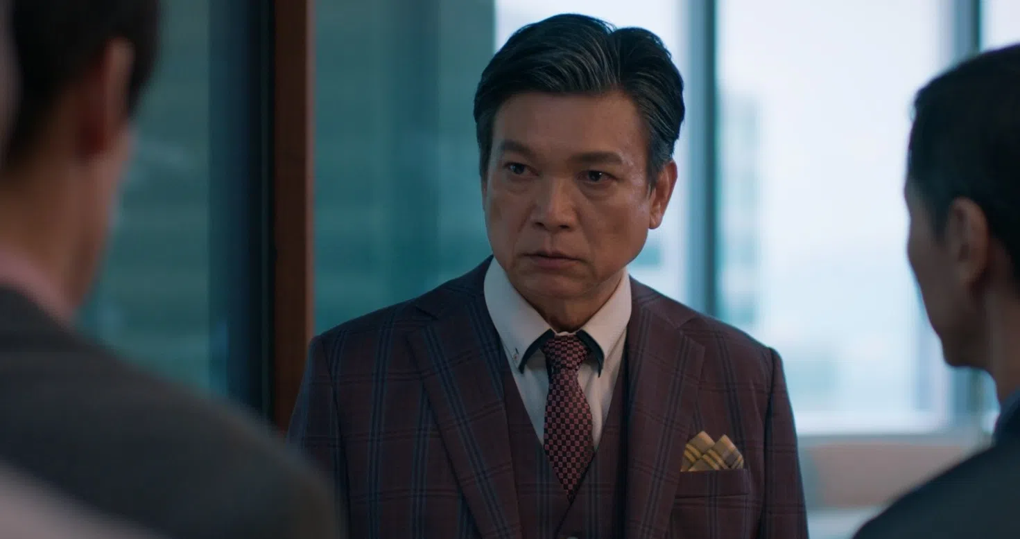 谢韶光演的富商“火焱”，在剧集前期不讨喜，俨然是个“穷得只剩下钱”的人。（新传媒提供）