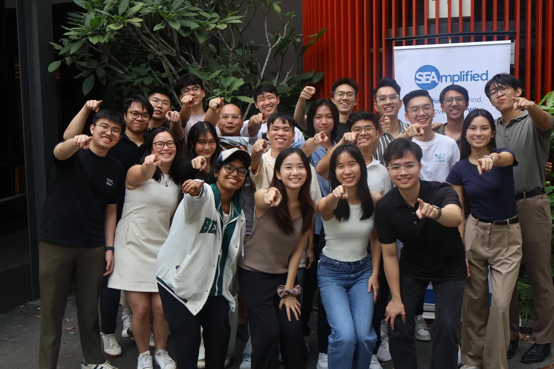 SEAmplified做“小而美”的社群，联结各地青年，交换人生的各种可能。（受访者提供）
