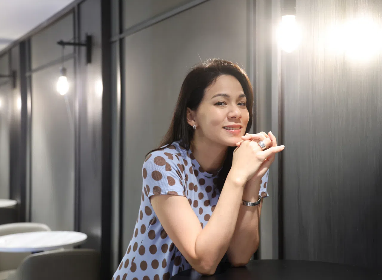 韦罗莎和老公张铭耀同是剧场演员，夫妻相处须要调低敏感度。（唐家鸿摄）