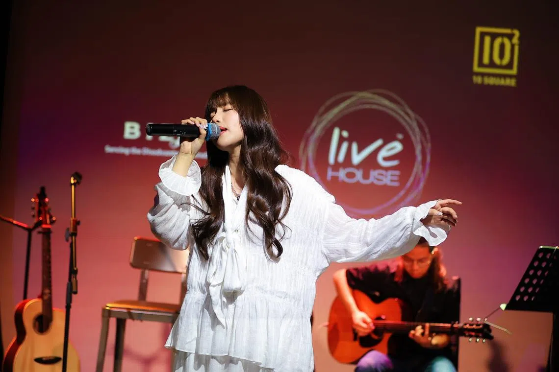 台湾创作歌手琳谊2023年来新于Livehouse开唱。（Livehouse提供）