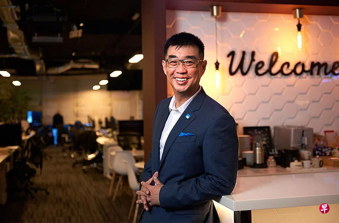 梦想“企”飞系列】本地金融科技起步公司创业12年晋升国际舞台| 联合早报