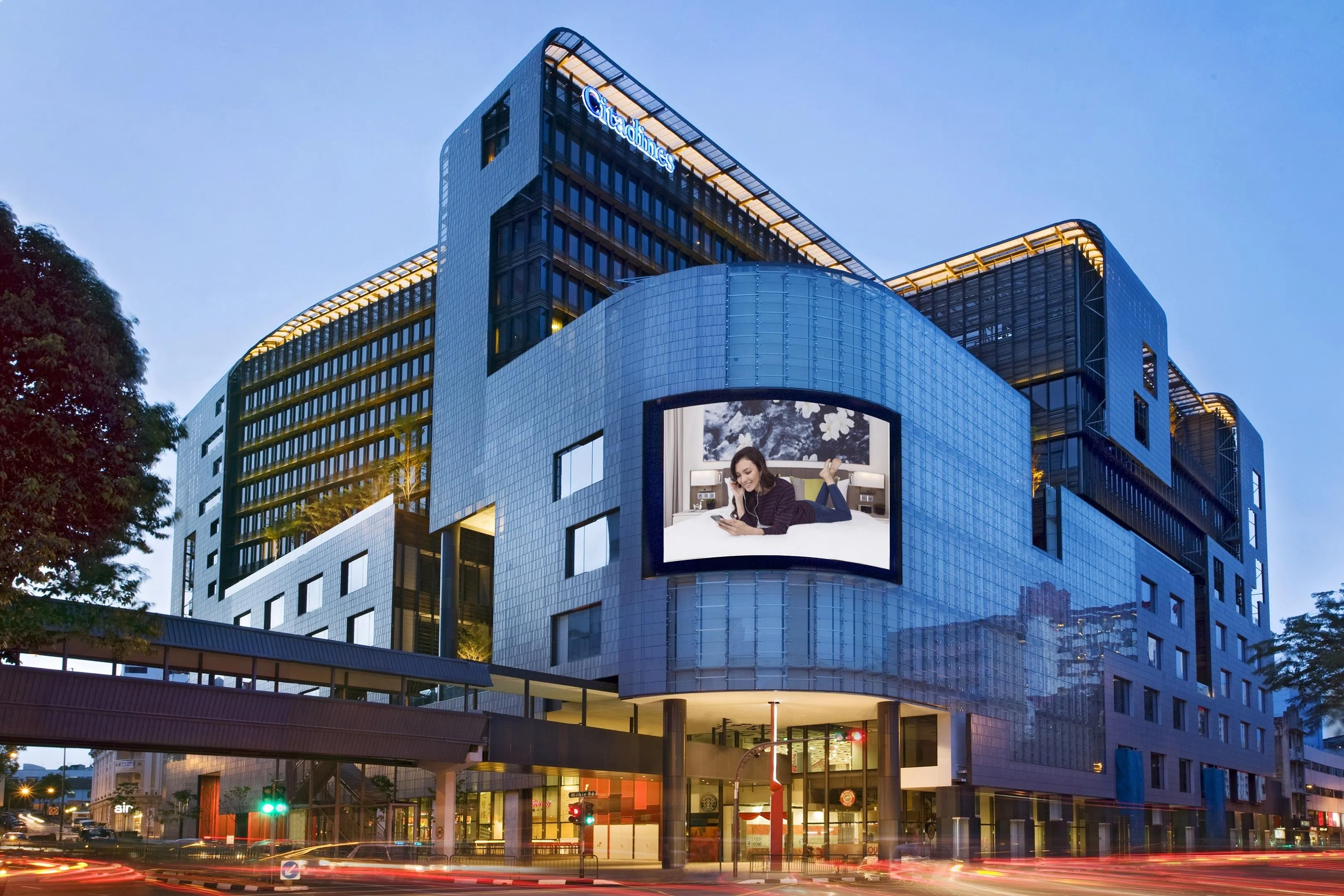 馨乐庭新加坡苏菲雅山服务公寓位于威基路（Wilkie Road），共有154个房间。雅诗阁有限公司曾于2007年耗资793万元收购。（档案照片）