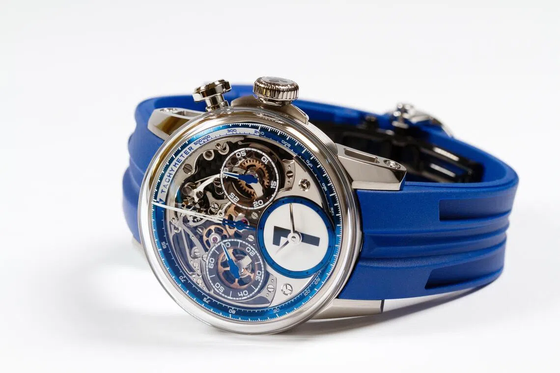 Rush以浓烈金属蓝致敬苏格兰Ecurie Ecosse车队。（路易·莫奈提供）