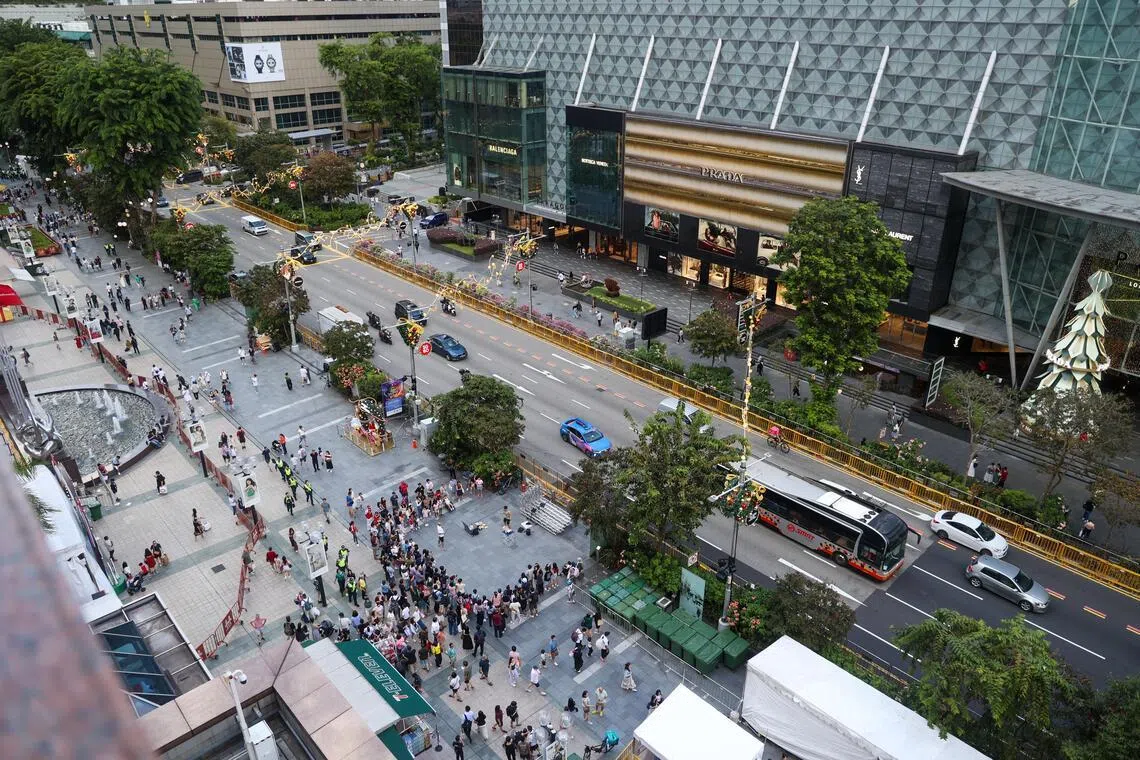 中央区零售租金去年第四季涨0.6% 全年增幅高于2024年| 联合早报