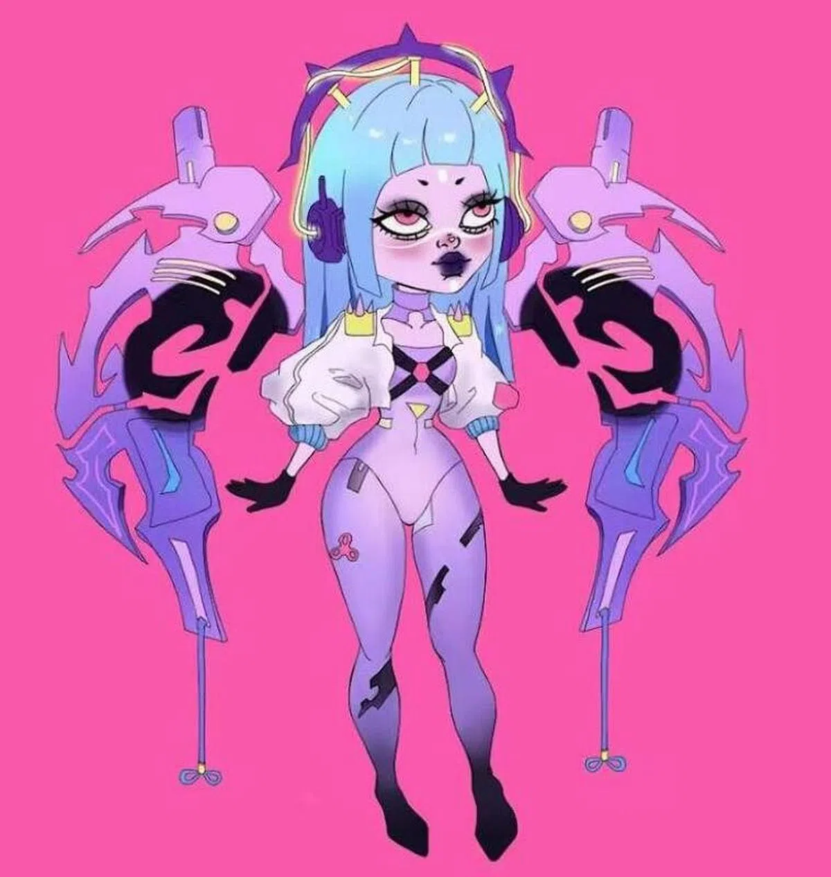 恩利的NFT作品。(受访者提供） 