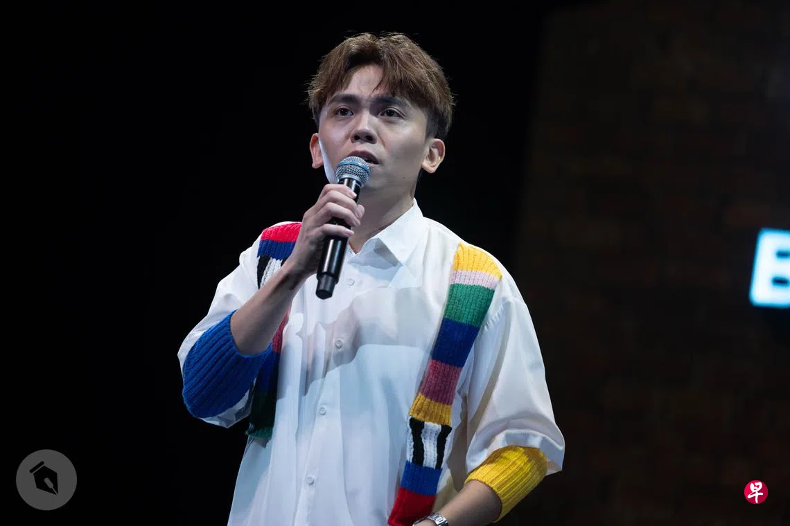 演单口喜剧不碰这题材黄豪平对高级幽默有新解| 联合早报