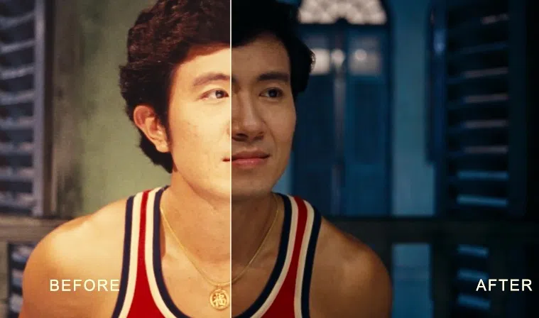 《狂热迪斯科》修复前（左）后的状态对比。（取自AFA官网）