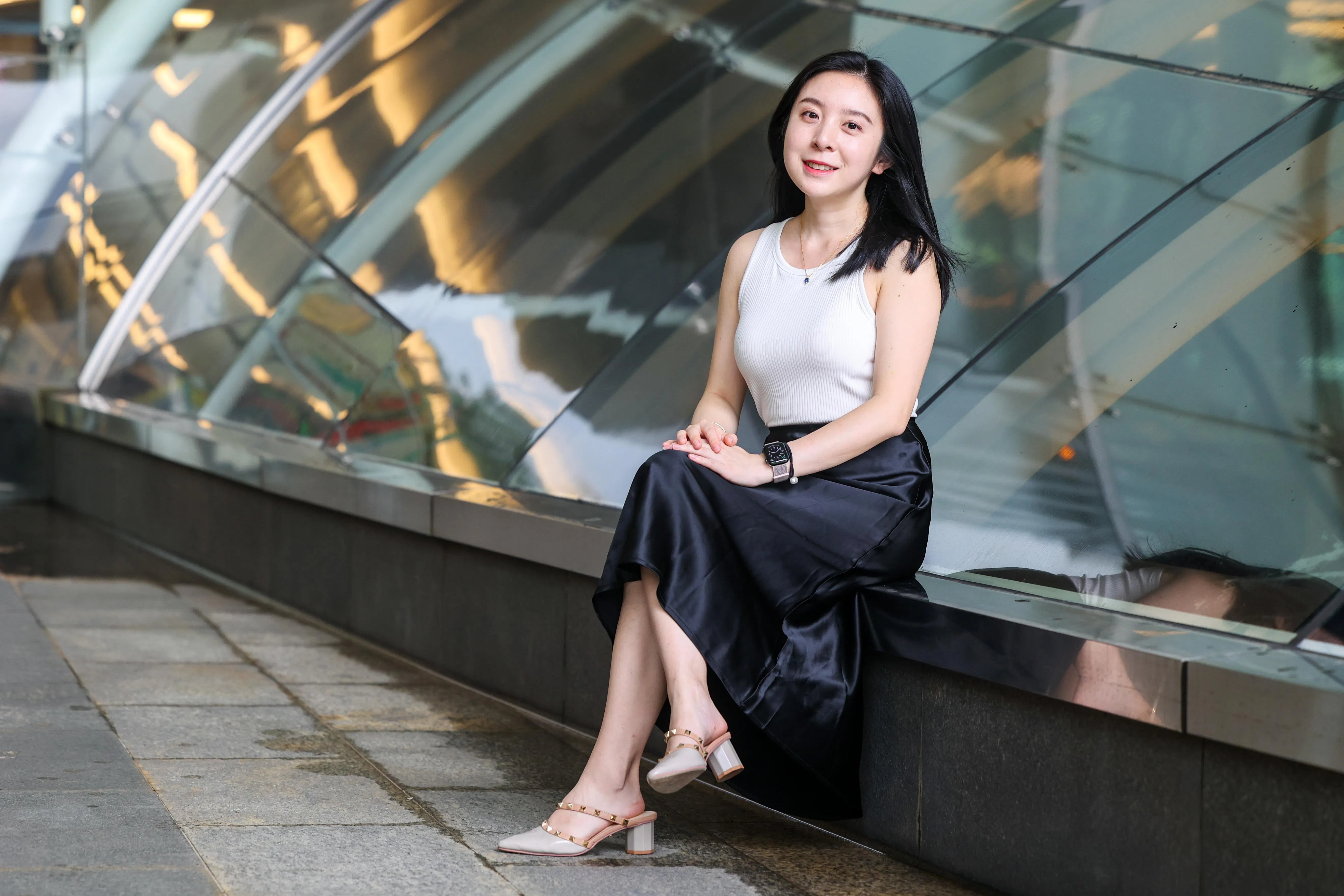Erica说，放弃执念并不意味着妥协，也可能是更了解自己的契机。（陈斌勤摄）