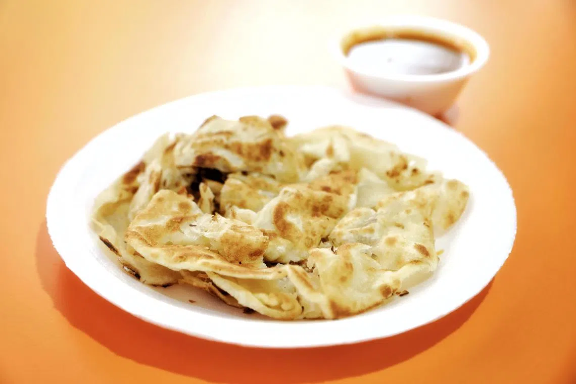 原味印度煎饼，酥脆带嚼劲。（刘欣怡摄）