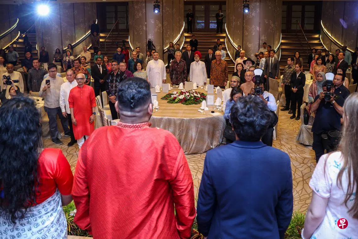 宗教联谊会国庆敬礼展现我国包容共处社会风貌| 联合早报