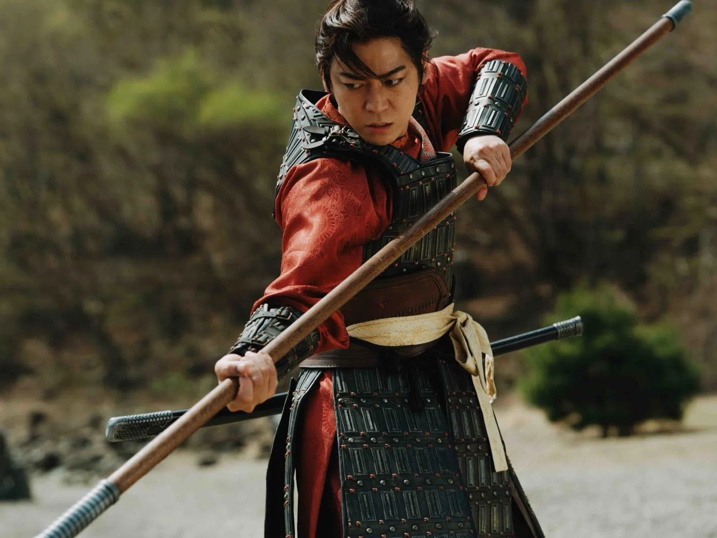 龟梨和也诠释悲情英雄林冲，感染力稍显不足。（互联网）