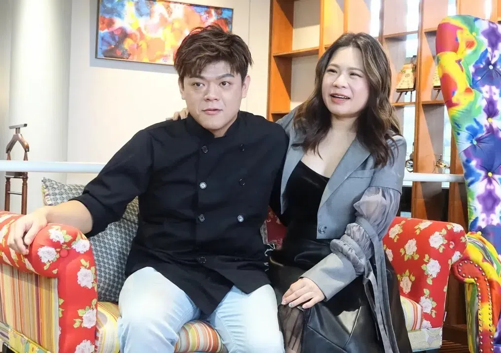 符琼音去年和主厨男友结婚。（互联网）