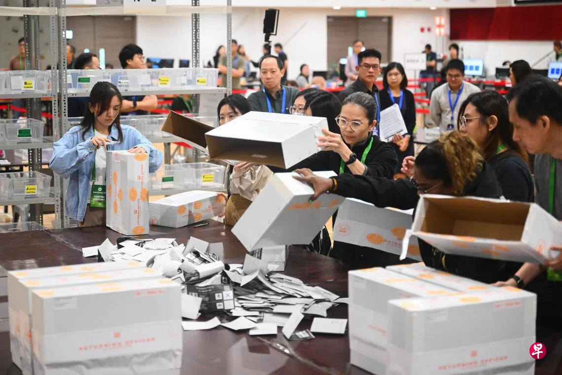 GE2025】大选海外计票完成行动党最终得票率维持在65.57％ | 联合早报