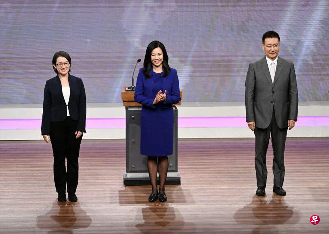 台湾副总统电视辩论会两岸问题再成交锋重点| 联合早报