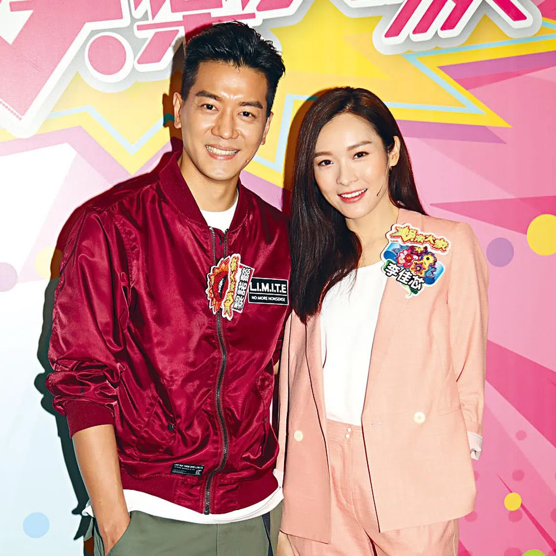 《义和》集结来自新马港的演员，黎诺懿（左）和李佳芯自2018年的《BB来了》后再合作。（互联网）