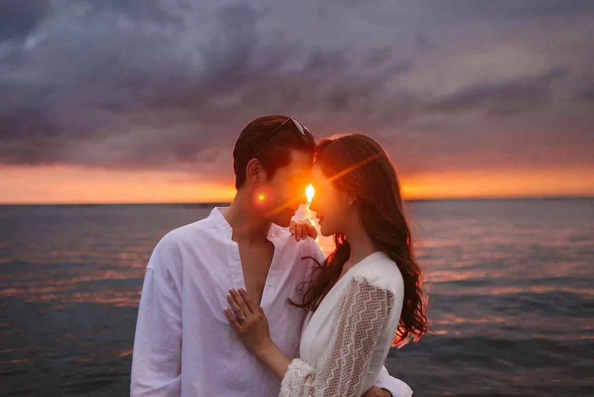李多海分享多张婚纱照。（李多海IG）