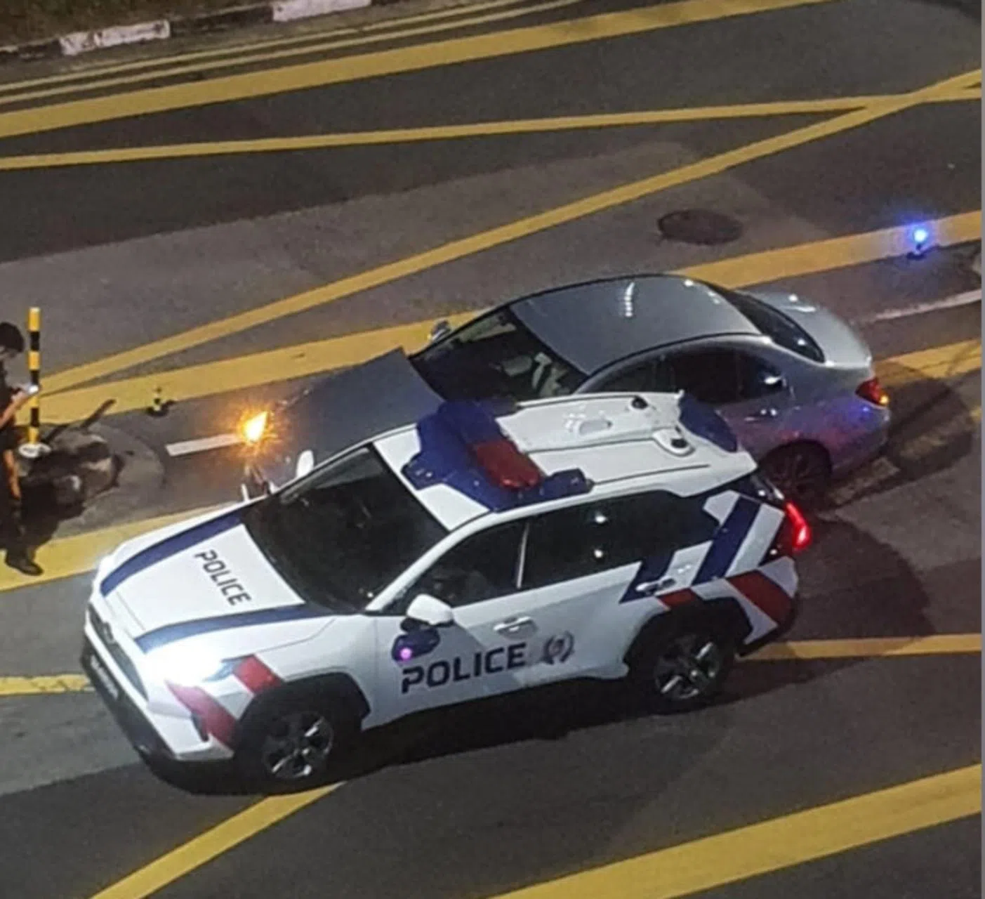 事件发生在加西雅连路往旧机场路方向路段。（档案照片）