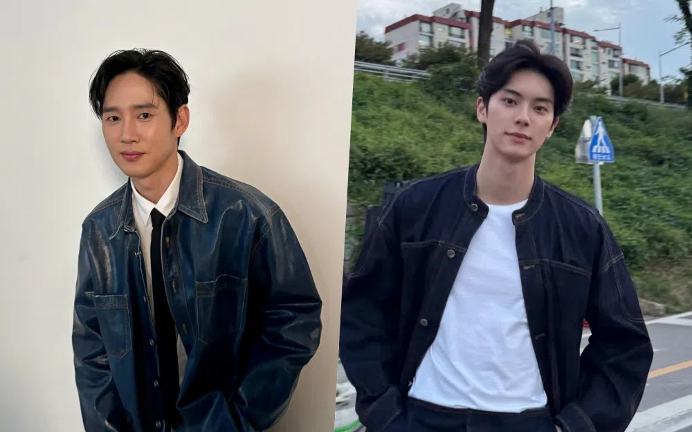 朴成焄（左）在开拍前夕退出《暴君的厨师》，剧组紧急找来新生代演员李彩玟接手。（取自艺人IG）