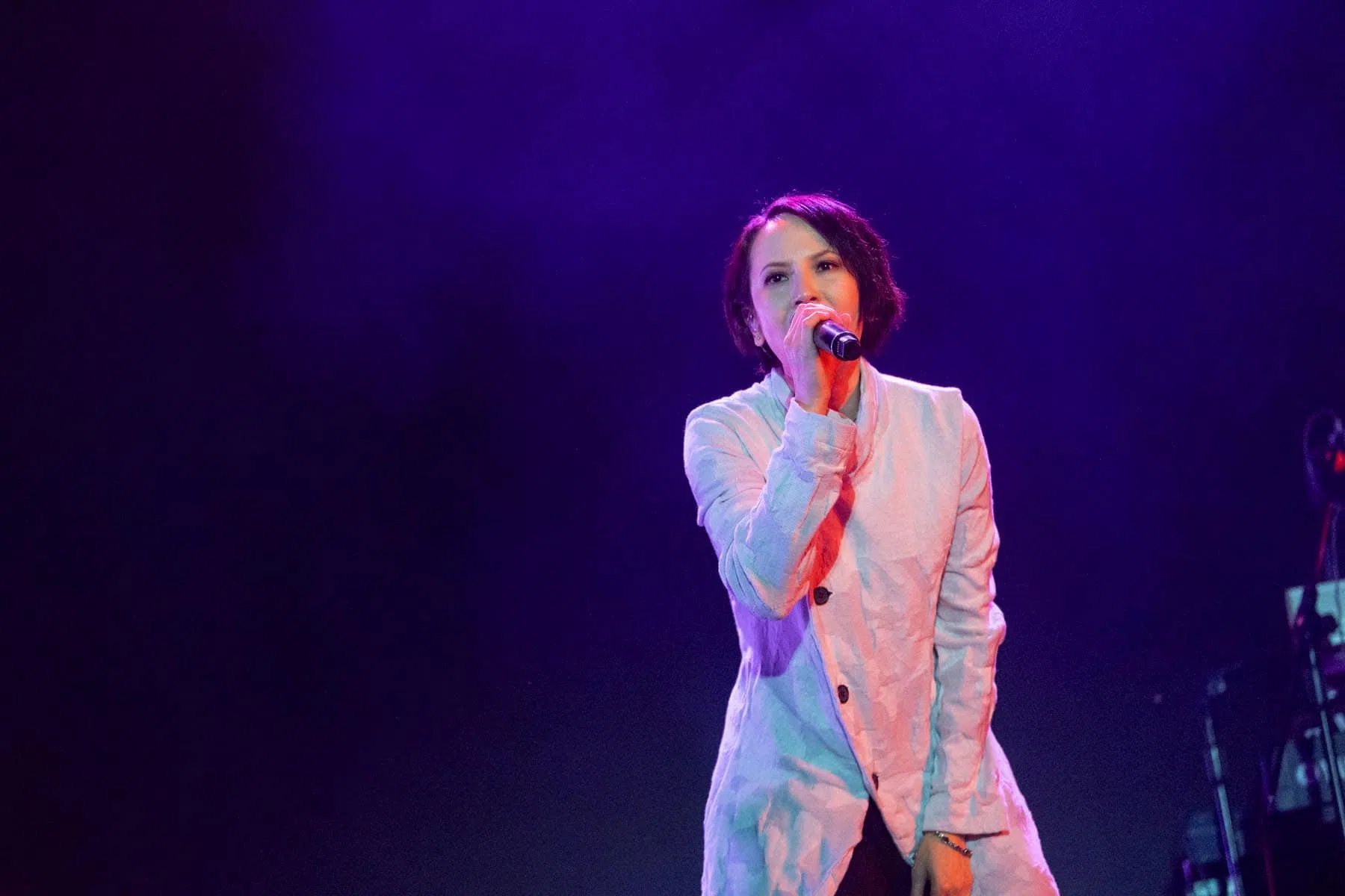 杨乃文凭借专辑“Flow”入围7项成大赢家。（取自杨乃文脸书）