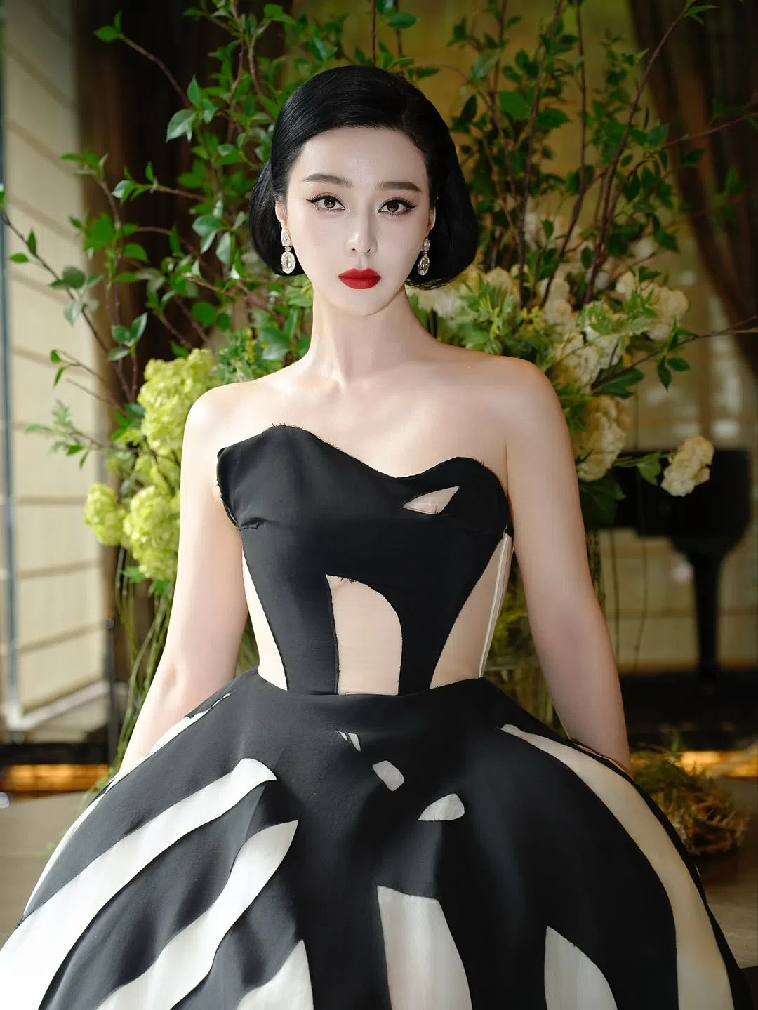 范冰冰今年10月盛装出席东京影展。（取自范冰冰IG）