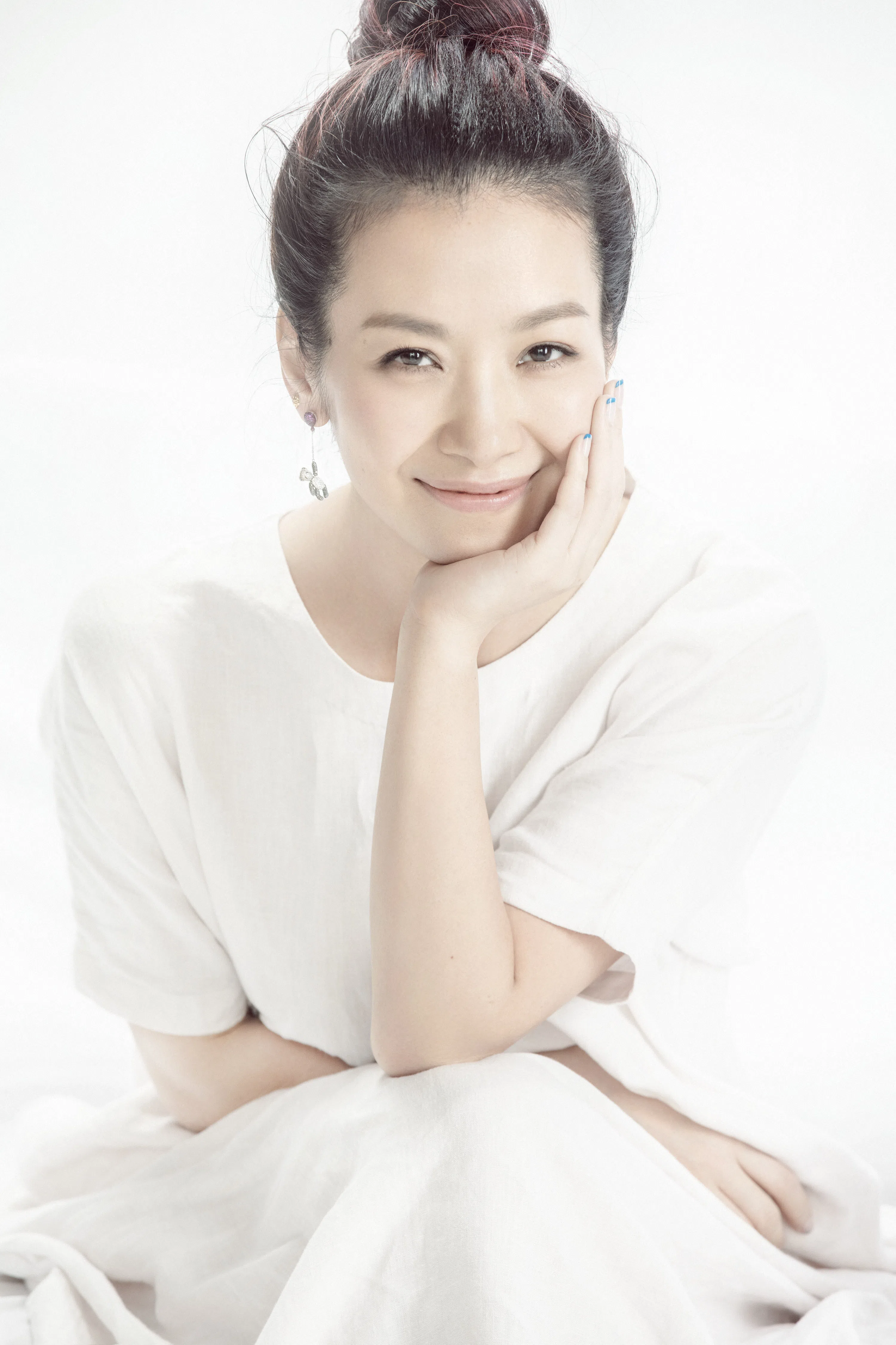 卢芳认为蘩漪这个角色演起来很痛快。（滨海艺术中心提供）
