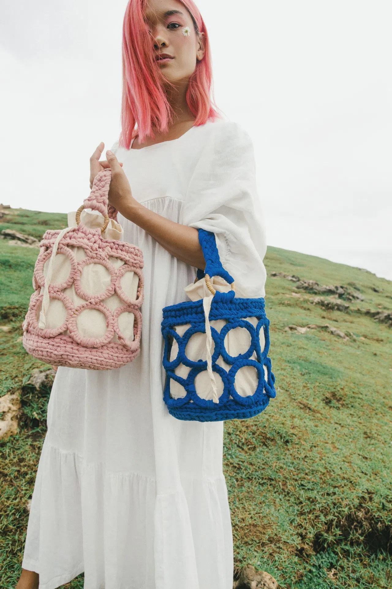 看得出Webeings手提袋是用再生废物制成的吗？（Webeings提供）