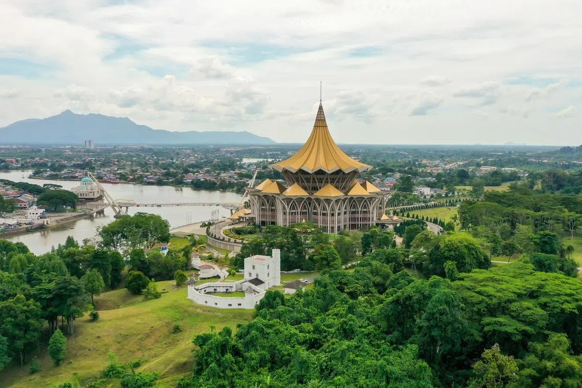只需要一个小时的航程就能抵达砂拉越古晋，可以是你的下一个周末好去处！（（档案照））