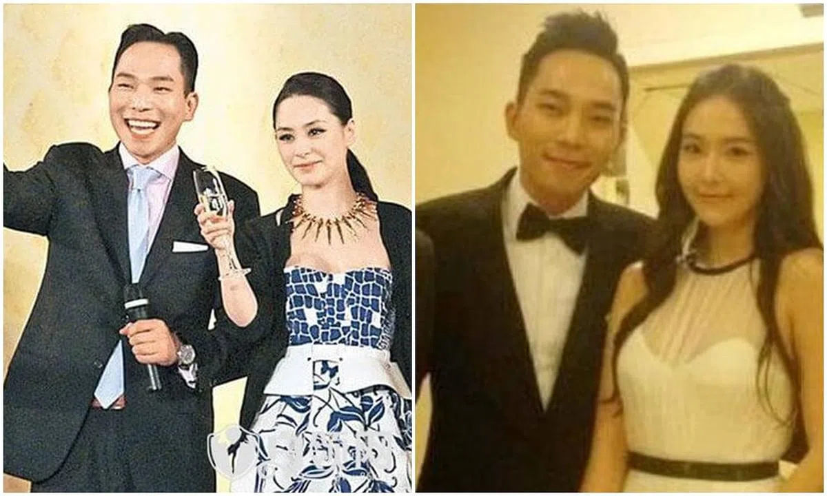 权宁一在与Jessica交往前，曾与阿娇（左）有过一段情。（图/互联网）