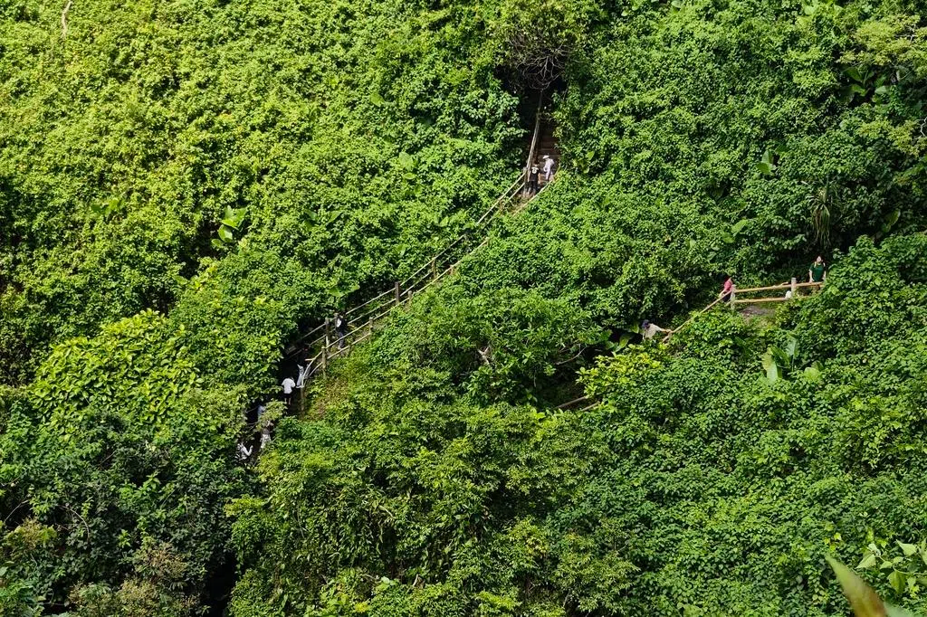沿火山“伤口”走入绿谷 探访海南海口八百年石村