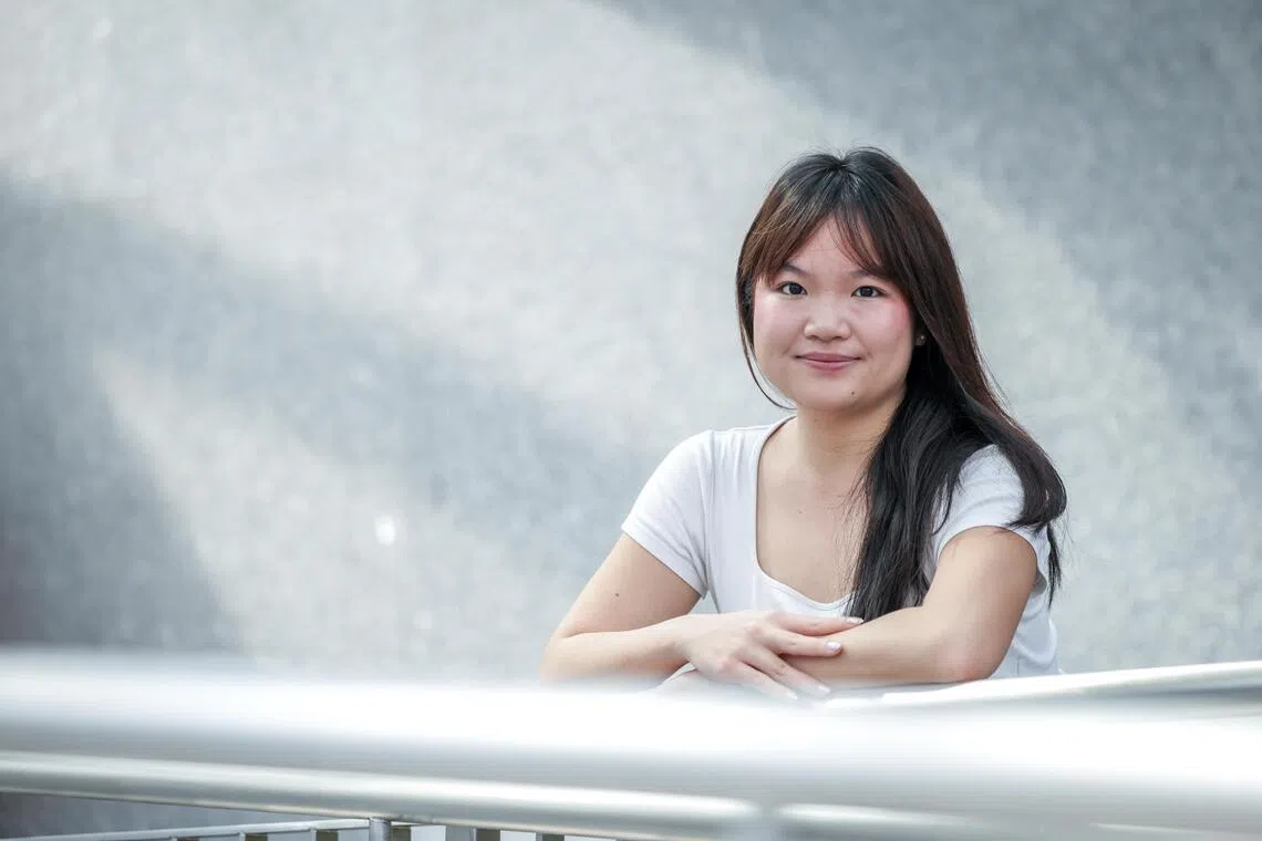 25岁的黄清怡，不久前从西班牙火箭公司PLD Space离职，目前正准备创业筹建航天相关的公司。（叶振忠摄）