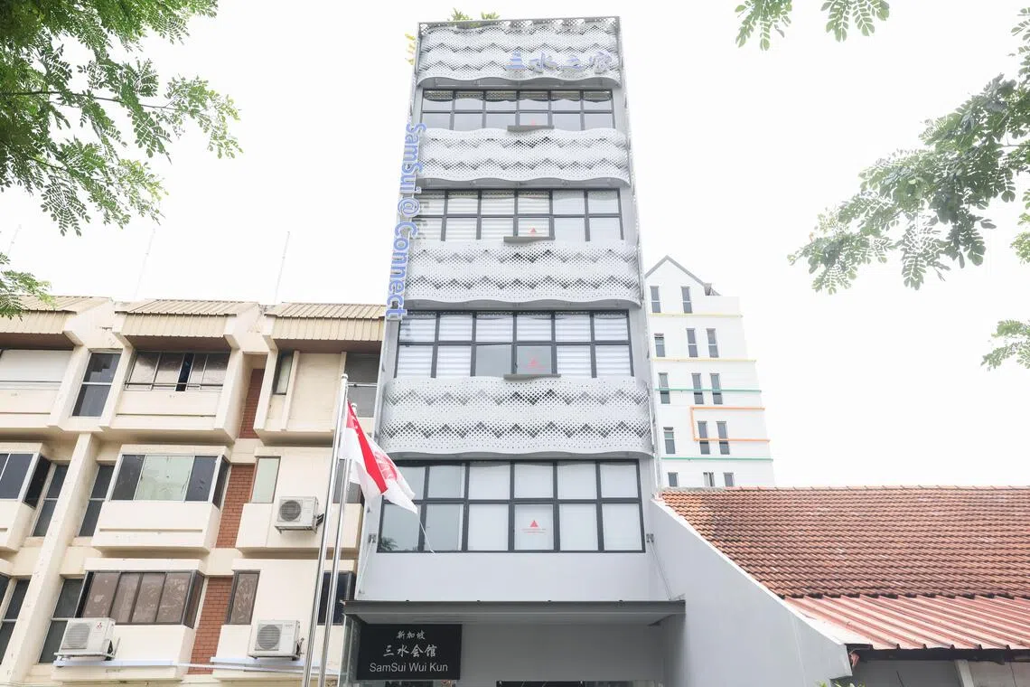 配合新加坡三水会馆139周年纪念，三水之家10月26日正式开幕。（陈斌勤摄）