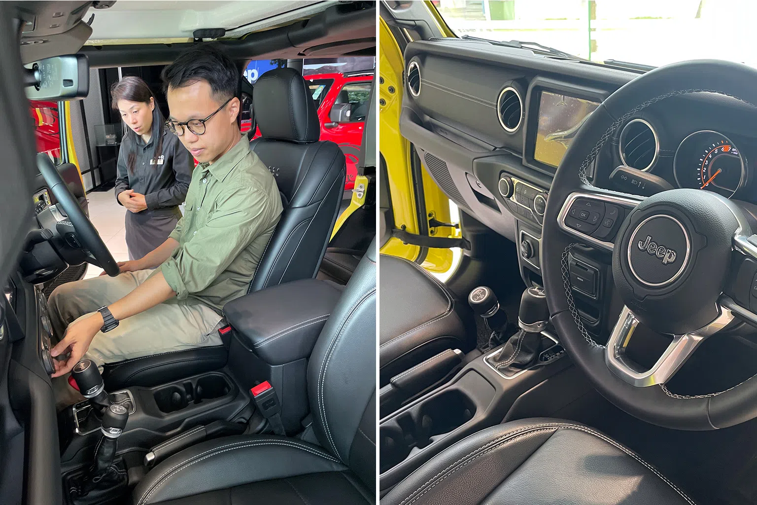 吉普Wrangler配备了全新的仪表板，搭载了Uconnect 5系统与业界领先的12.3英寸触屏收音机、Apple CarPlay和Android Auto。（图/新报业媒体）