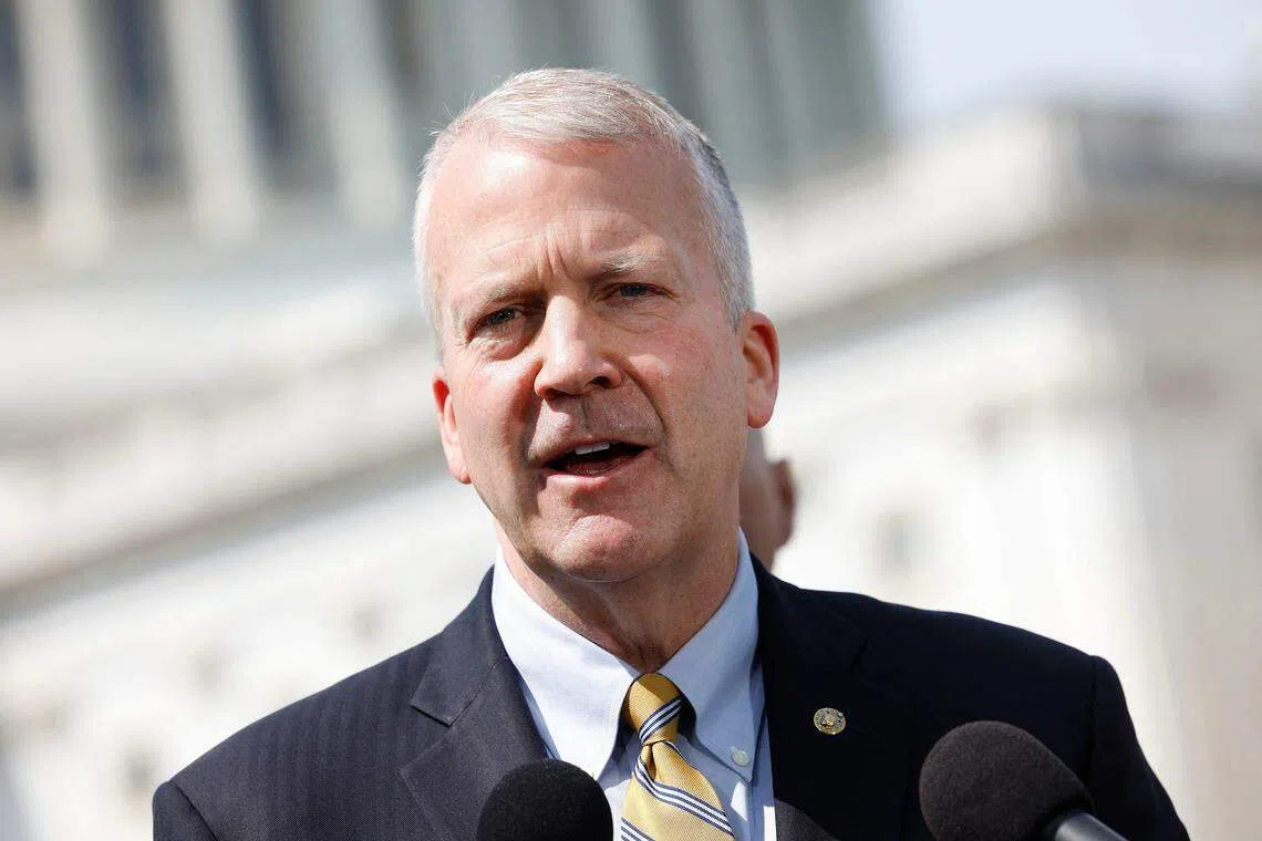 丹·沙利文说，日本、澳洲和韩国领导人都出席了北约峰会，“这对北约来说，是一个非常强烈的信号”。（法新社）