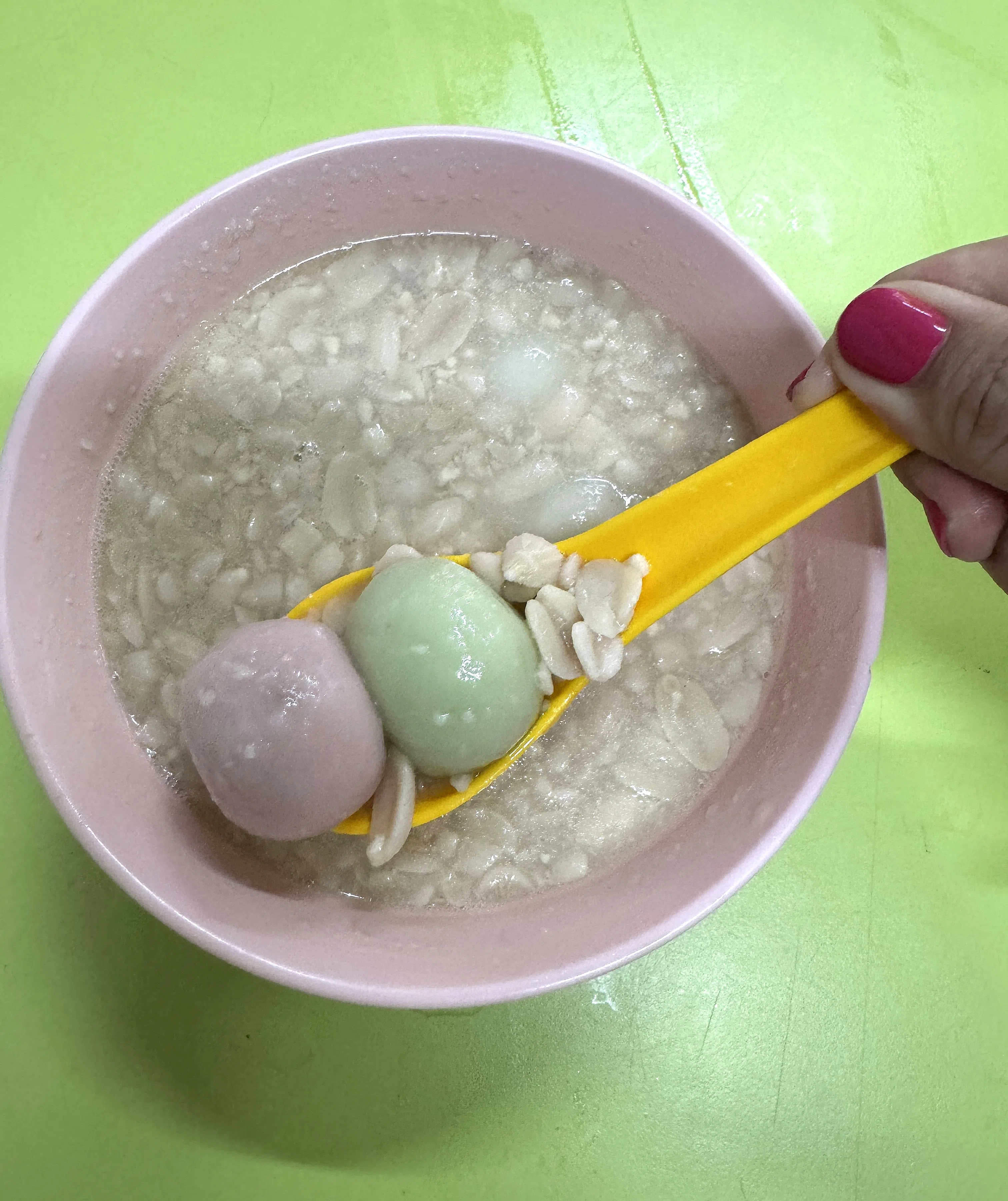 花生汤圆（翁铭芯摄）