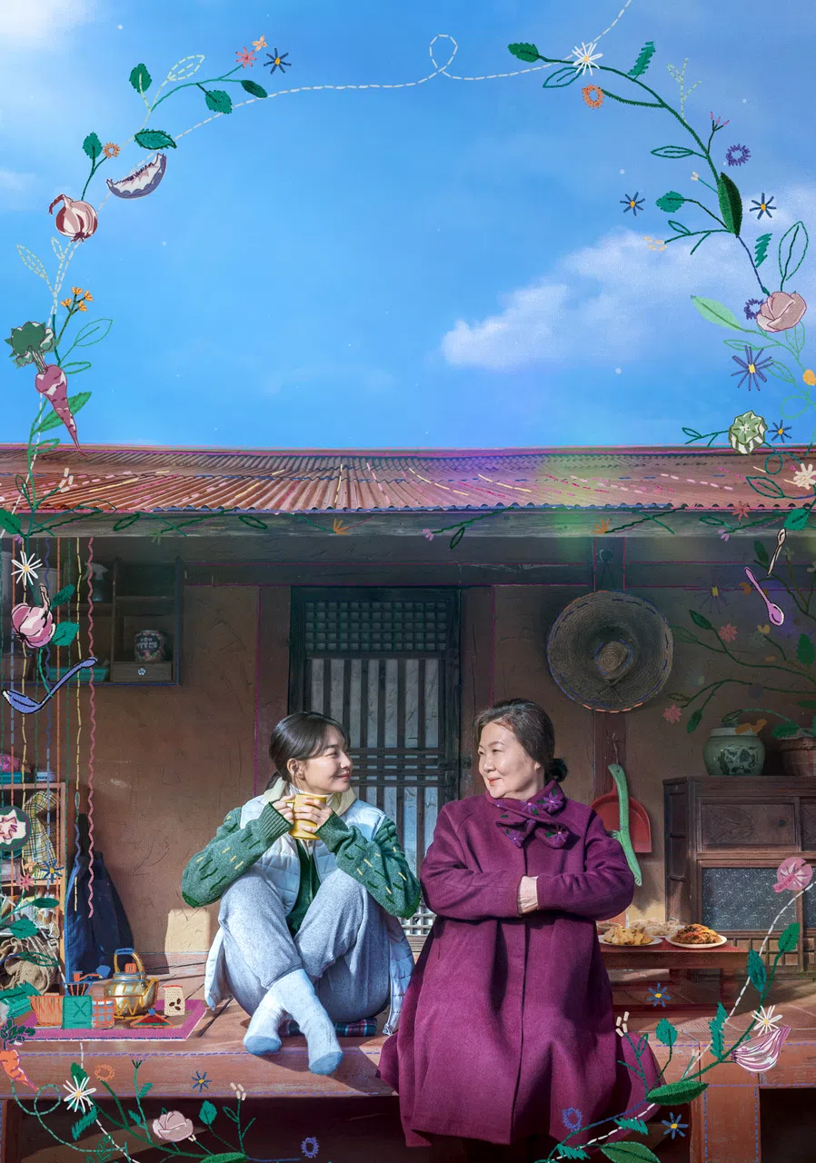 金海淑（右）和申敏儿在《三天的休假》上演温馨感人的母女情。（Viu提供）