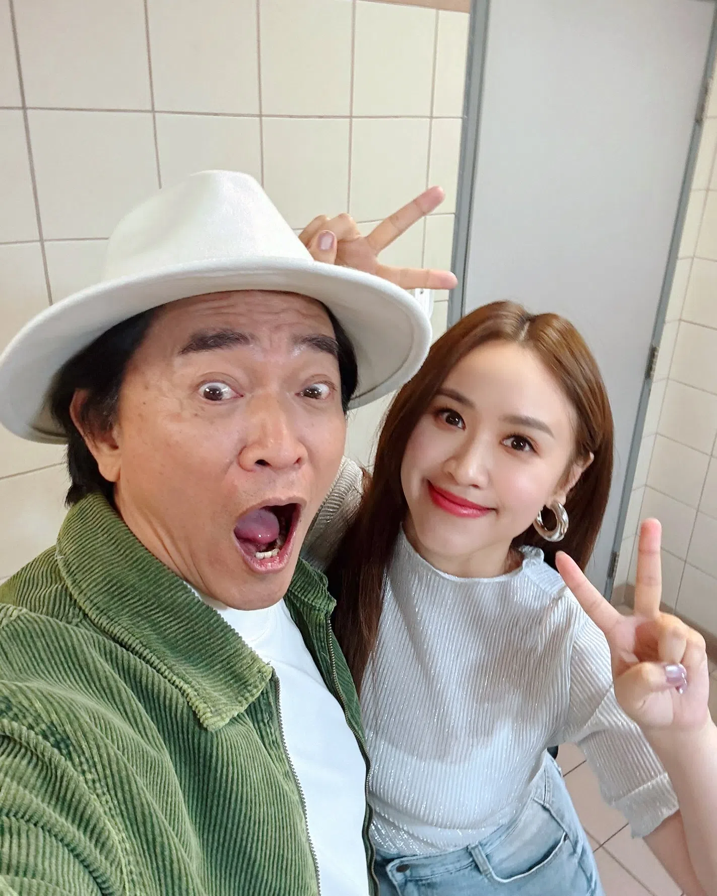 吴宗宪（左）和吴姗儒不约而同说会想念父女搭档主持的日子。（取自吴姗儒IG）