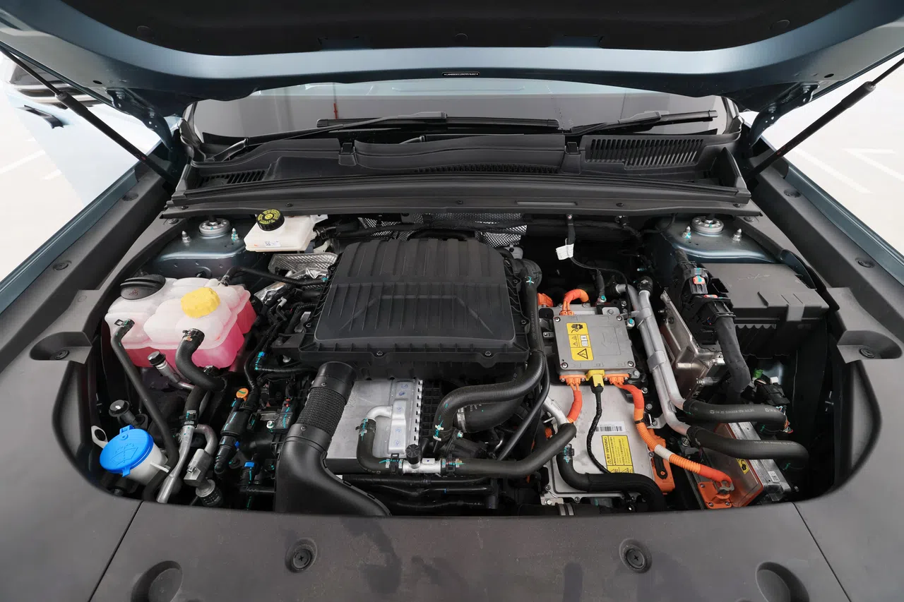 J7的混动系统可提供341bhp马力和525Nm扭矩。（龙国雄摄）