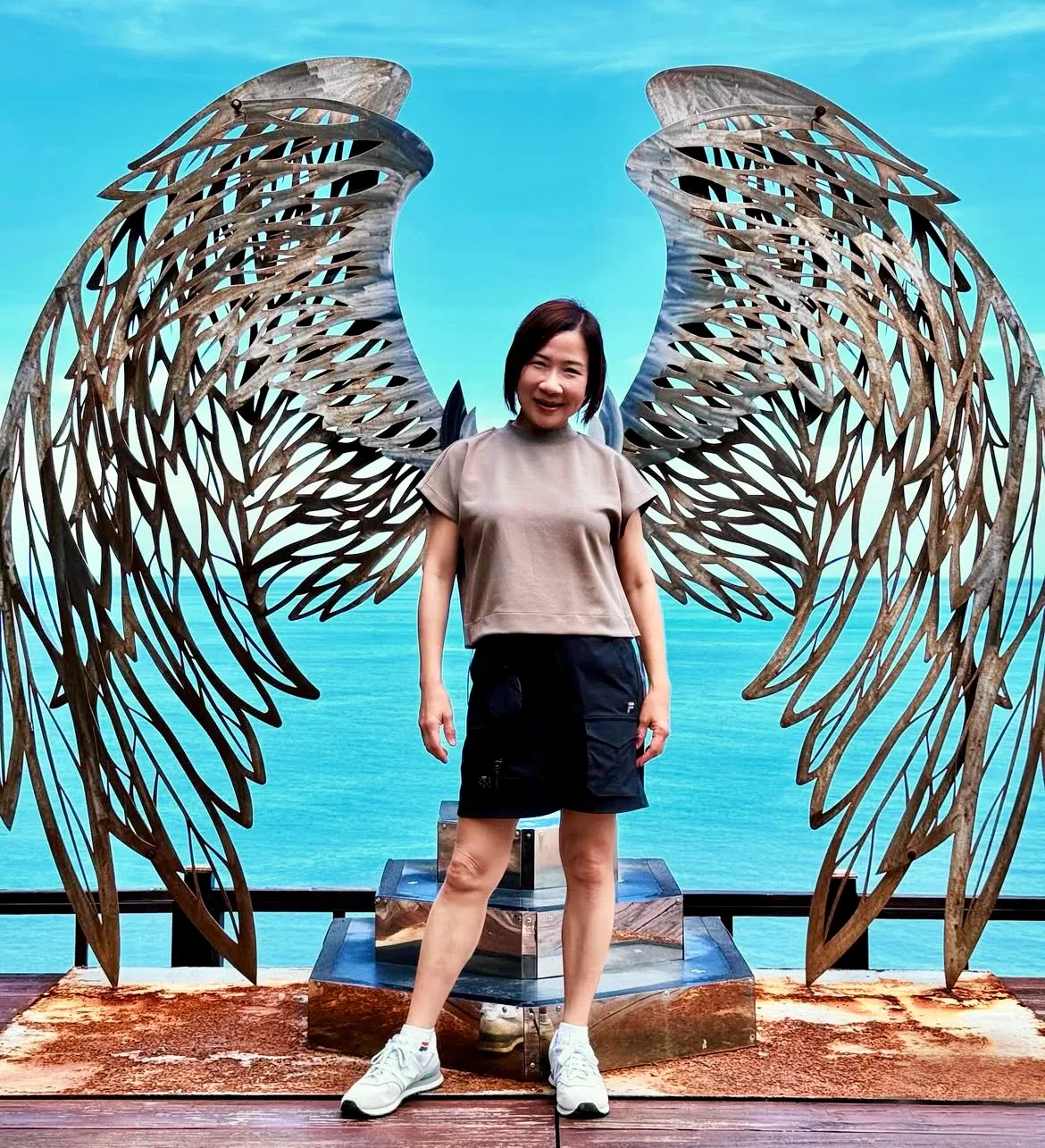 林安娜做了体检之后到台湾旅行。（取自林安娜IG）