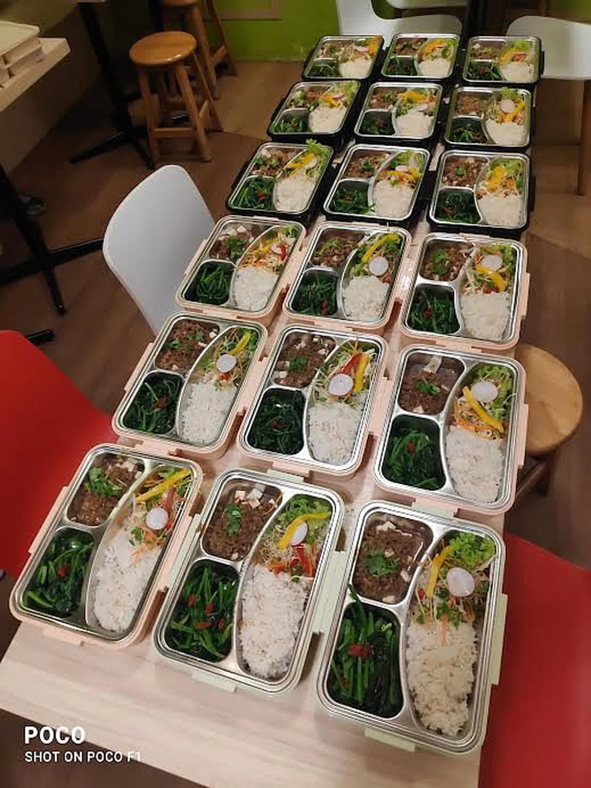 轻安地球村与慈济联办的“21天素食挑战”，参加者的三高指数过后有改善。