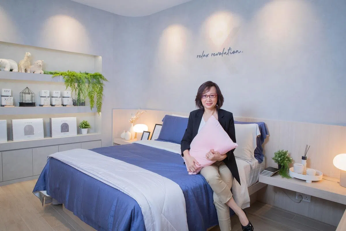 张帆认为人工智能技术收集到更多数据，让她作出更好的采购决定。 （陈来福摄）