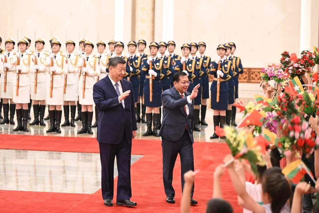 敏昂莱访华寻求国际合法性 习近平表态回应诉求