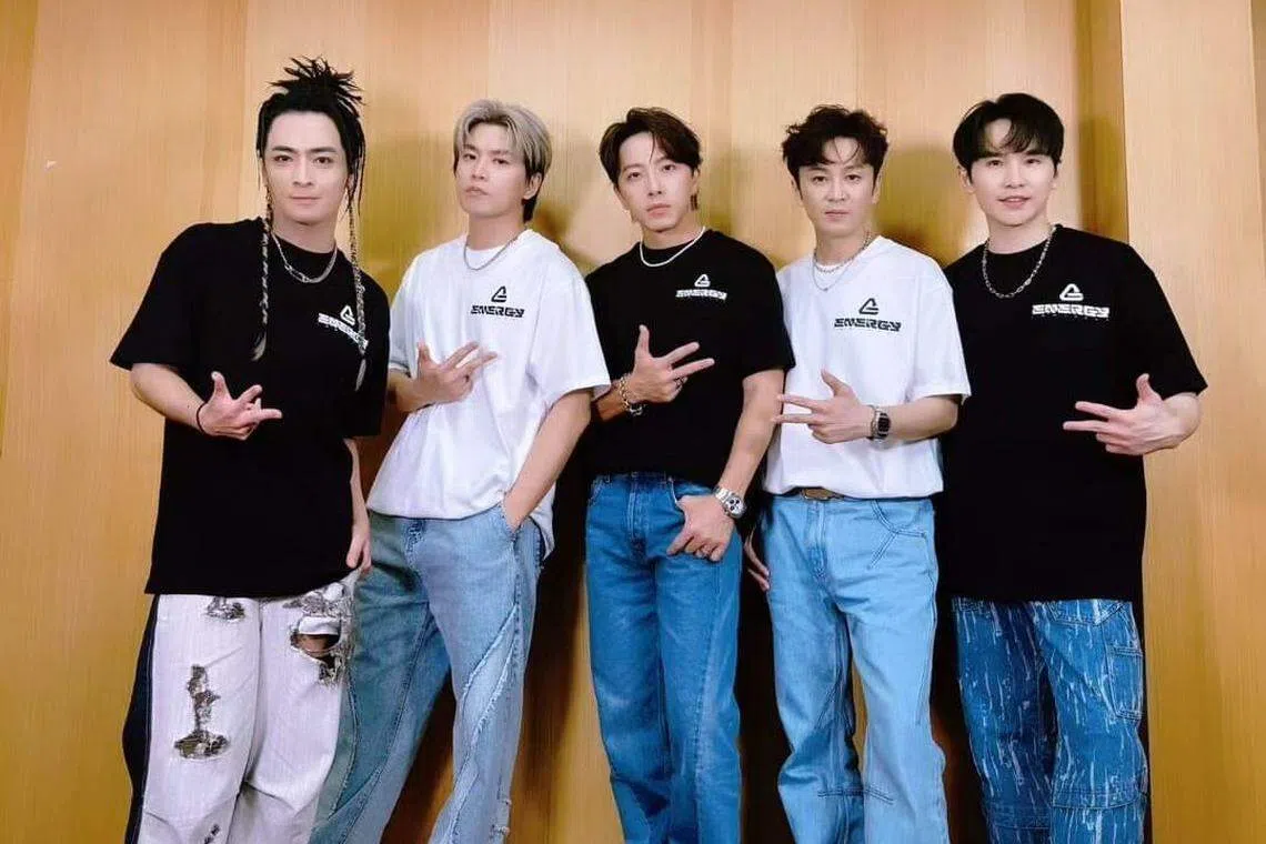 Energy时隔20年合体回归乐坛，将在7月27和28日于台北举行演唱会。（取自牛奶IG）