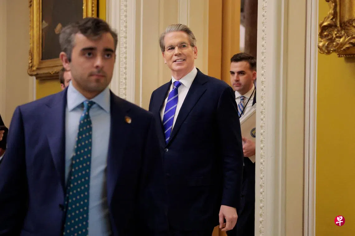 消息：美财长贝森特在关税决策上扮演次要角色| 联合早报