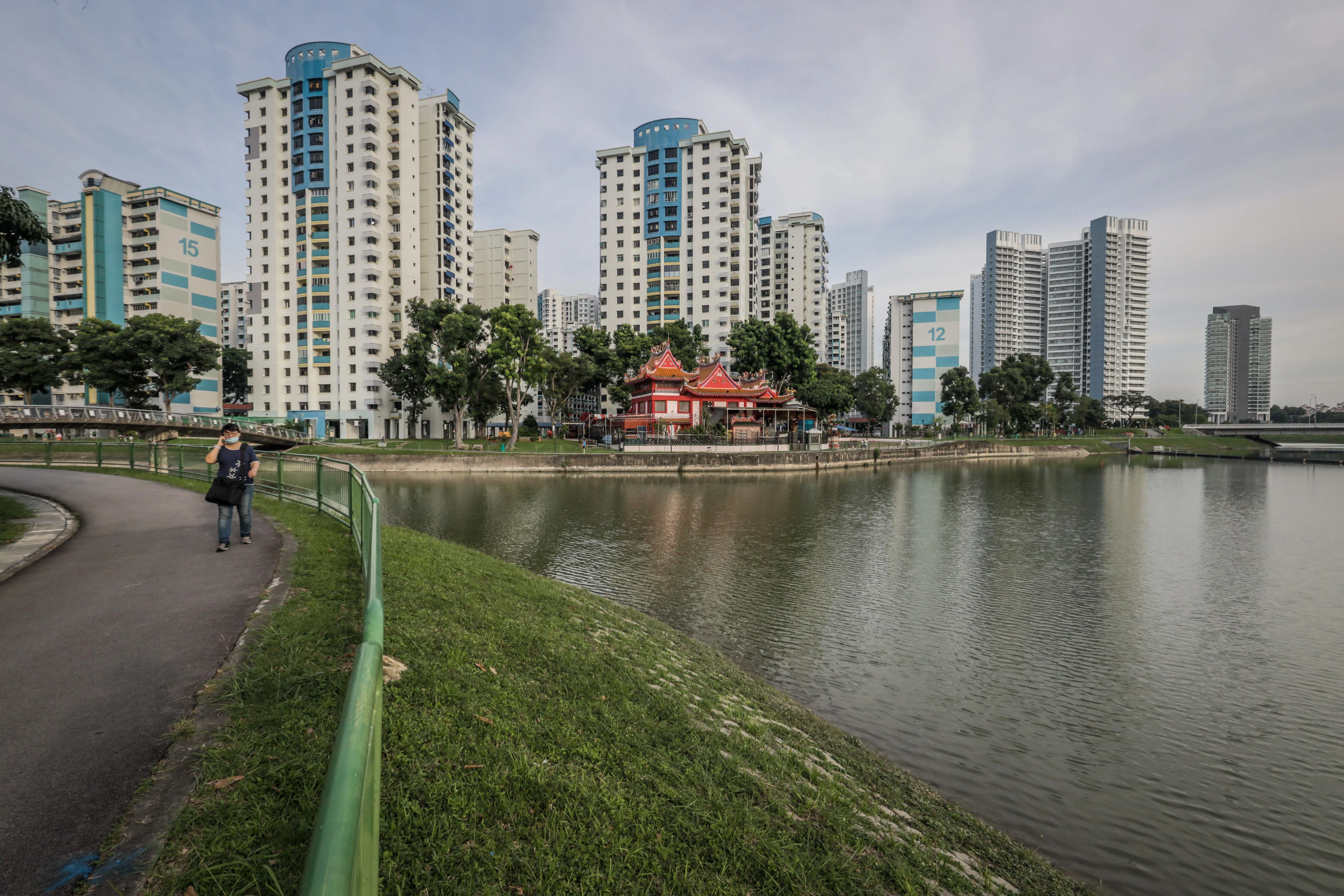 加冷河是新加坡最长的河流，长约10公里。（档案照）