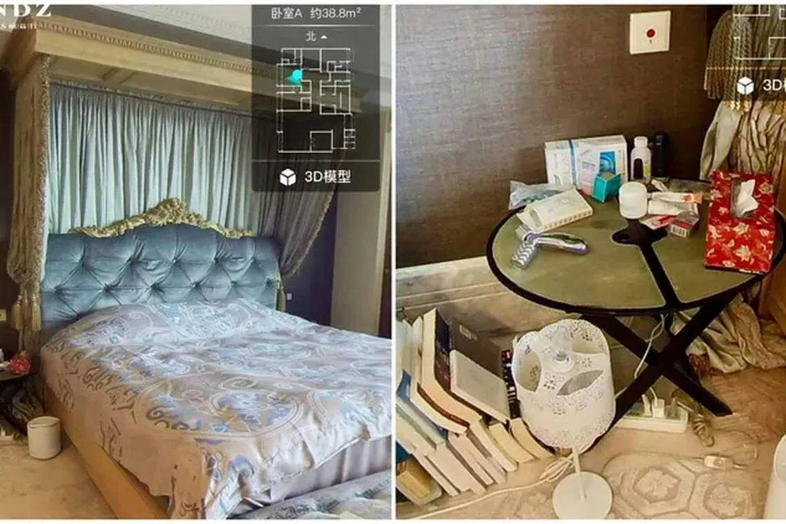 网民不解要推销的房子怎么不收拾一番才拍照。（互联网）